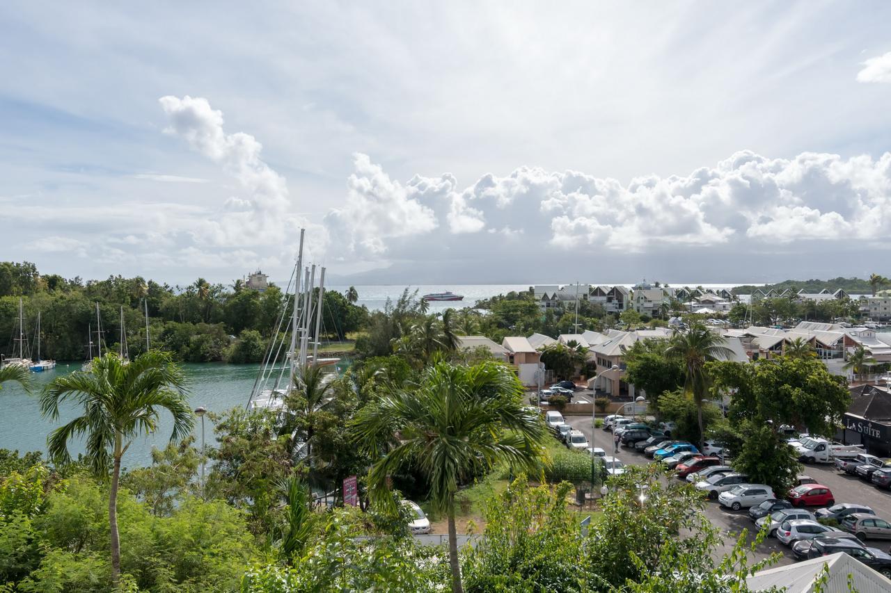 Ferienwohnung Superbe Studio En Duplex, Vue Sur Mer Et Piscine Le Gosier  Exterior foto