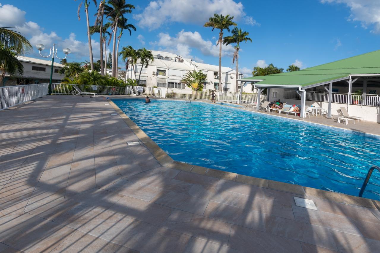Ferienwohnung Superbe Studio En Duplex, Vue Sur Mer Et Piscine Le Gosier  Exterior foto