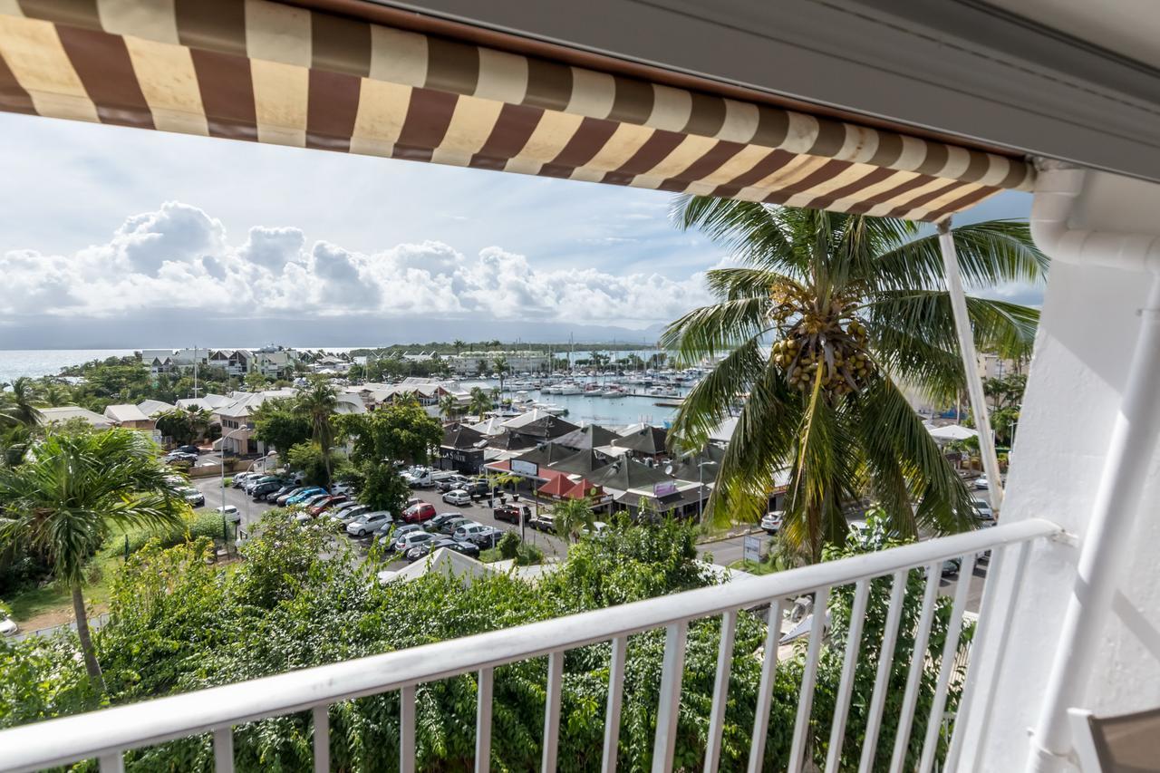 Ferienwohnung Superbe Studio En Duplex, Vue Sur Mer Et Piscine Le Gosier  Exterior foto